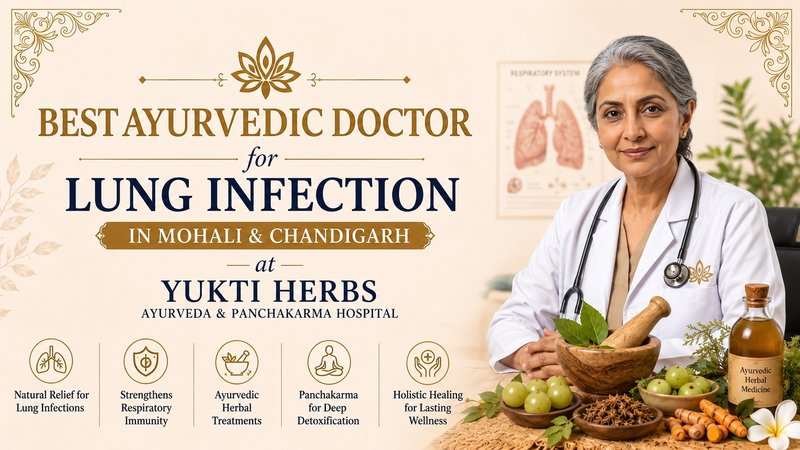 Best Ayurvedic Doctor for Lung Infection in Mohali & Chandigarh — Yukti Herbs Ayurveda & Panchakarma Hospital