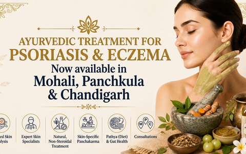 Ayurvedic Treatment for Psoriasis & Eczema in Mohali, Panchkula & Chandigarh