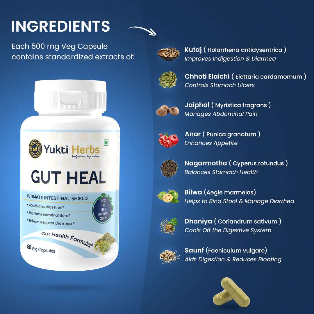 Ayurvedic Herbal medicine for Gut Health