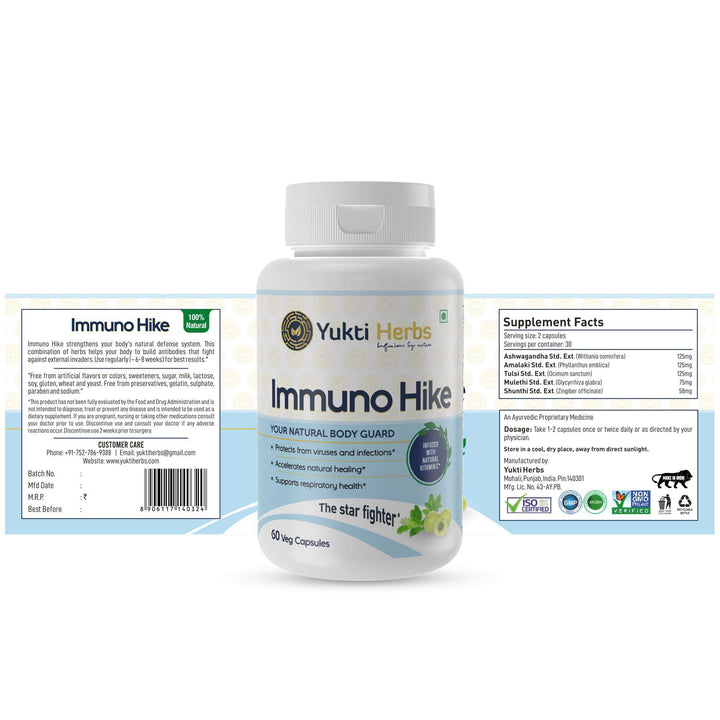 Immuno Hike or Strong immunity 