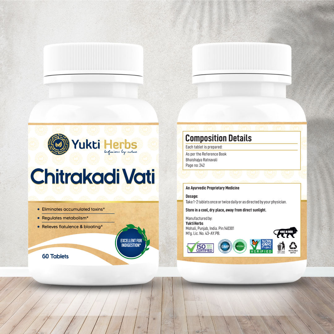 Buy Chitrakadi Vati by Yukti Herbs online